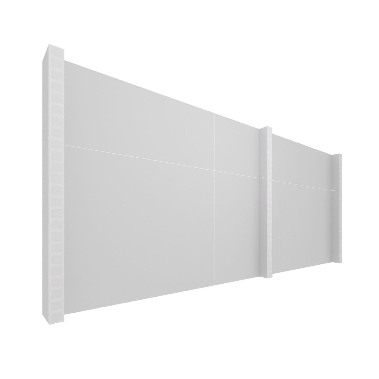 EverPanel® Simple Wall Kit - White Trim