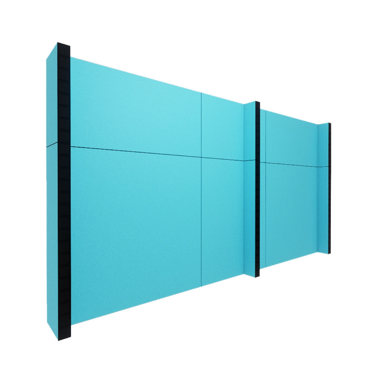 EverPanel® Simple Wall Kit - Black Trim