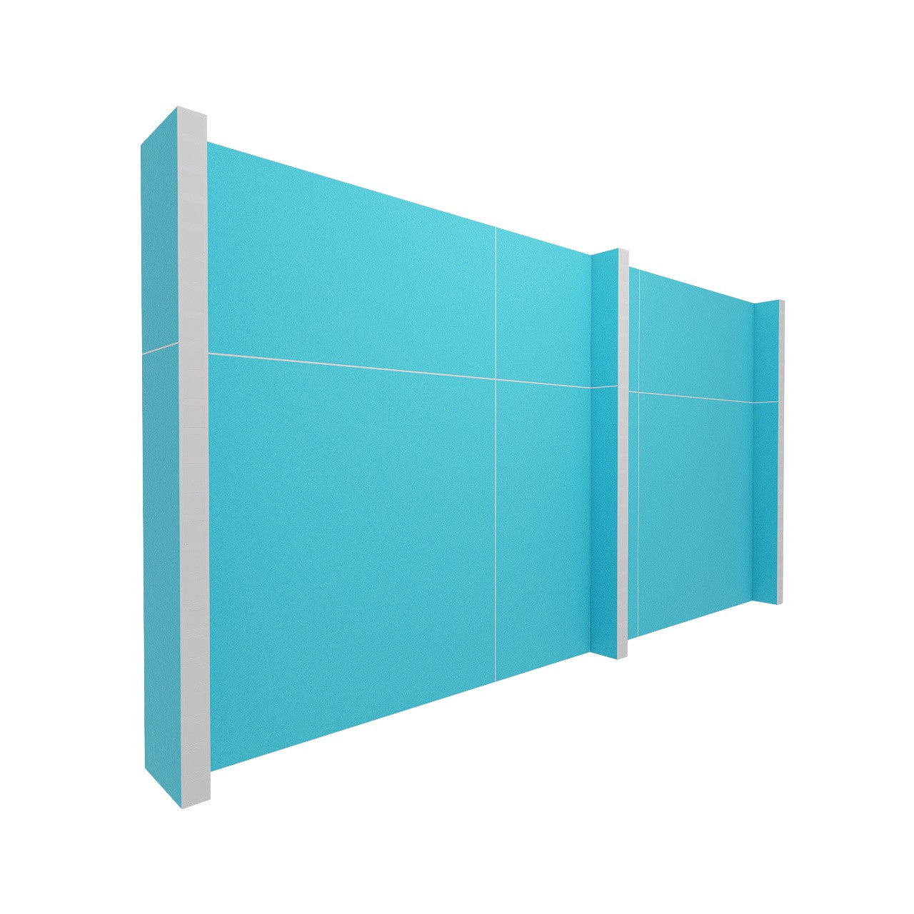 EverPanel® Simple Wall Kit - White Trim