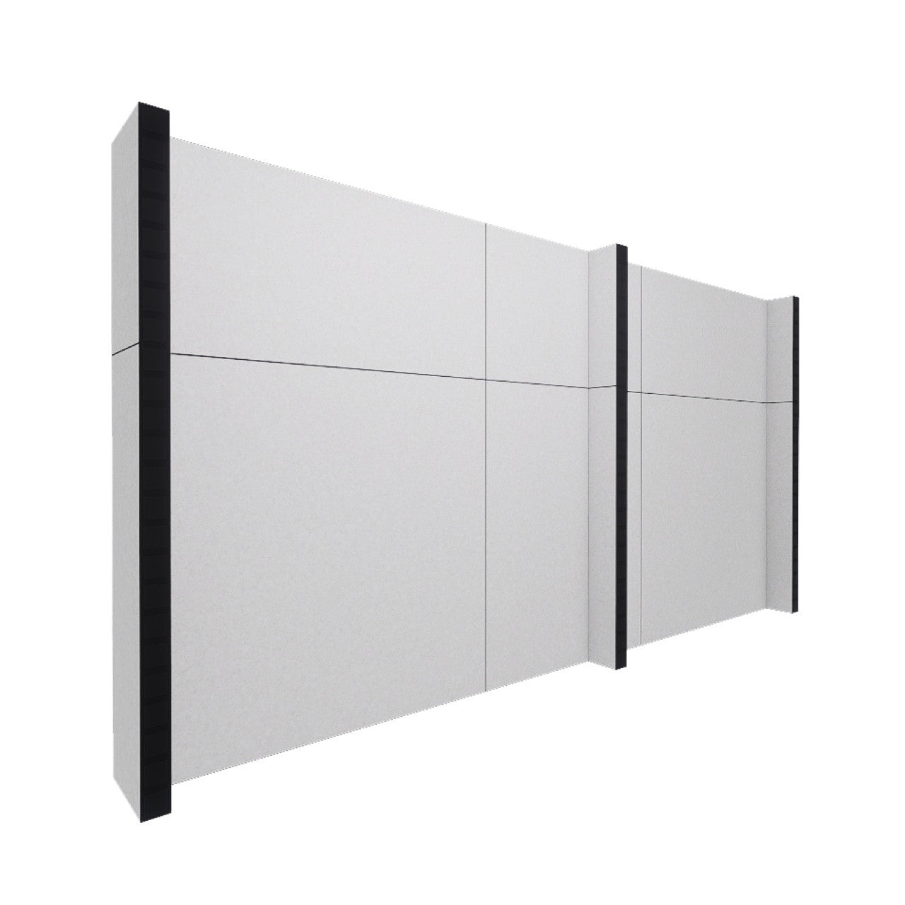 EverPanel® Simple Wall Kit - Black Trim