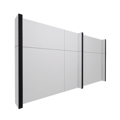 EverPanel® Simple Wall Kit - Black Trim