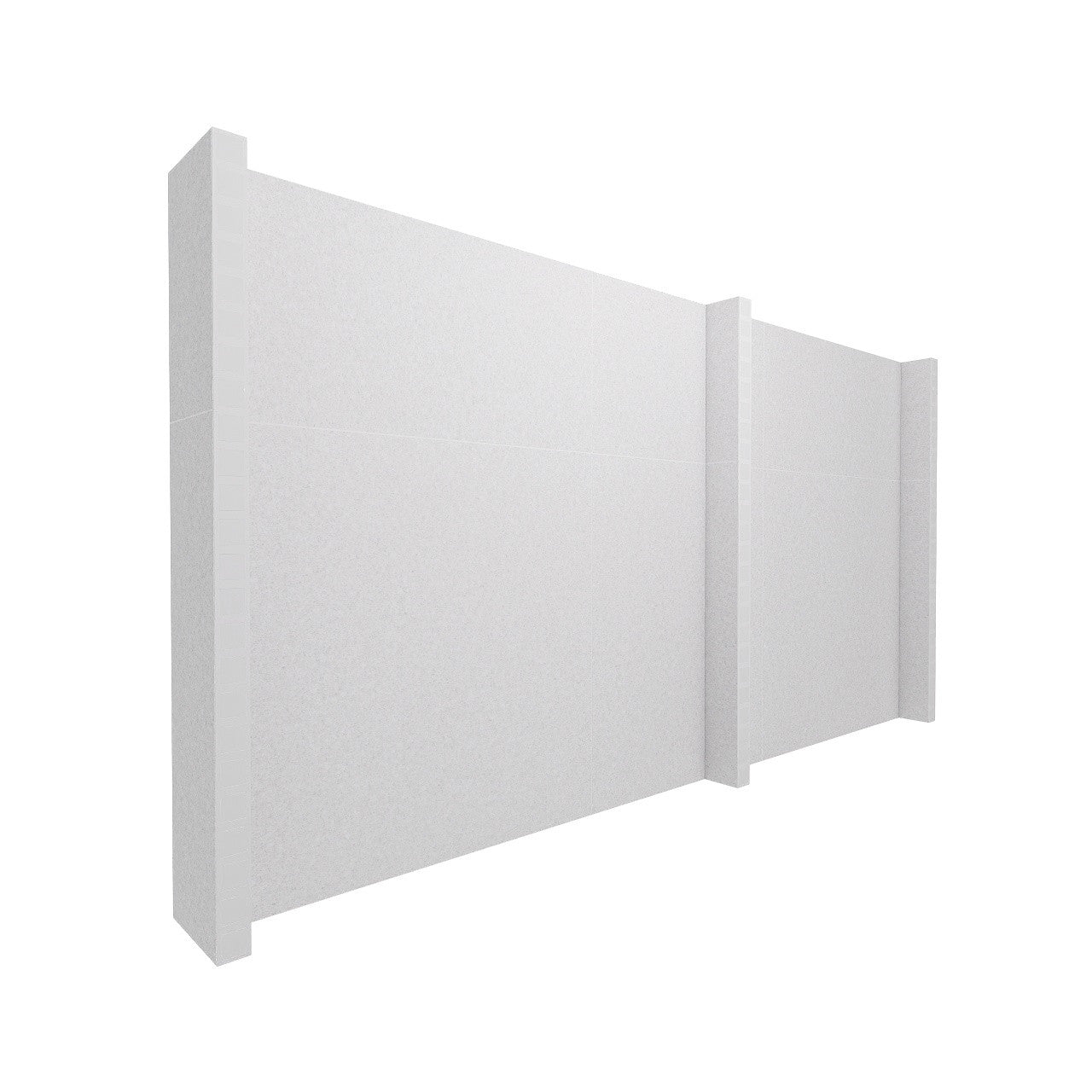 EverPanel® Simple Wall Kit - White Trim