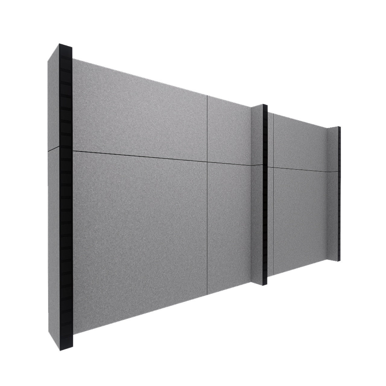 EverPanel® Simple Wall Kit - Black Trim
