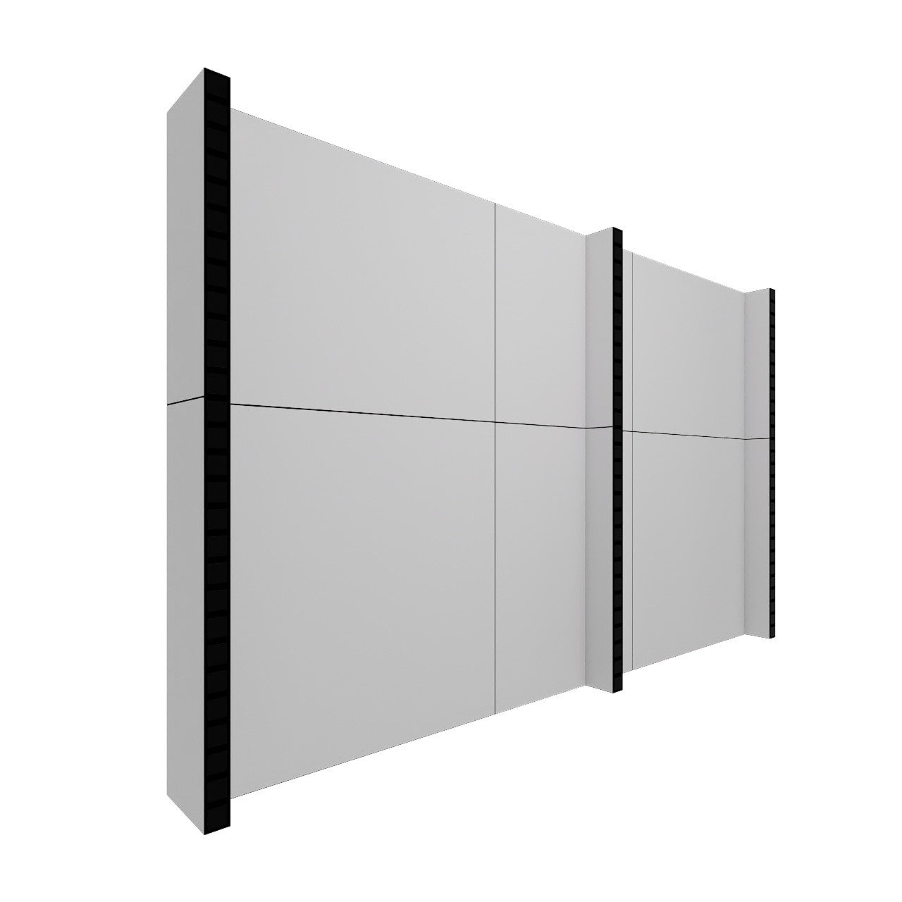 EverPanel® Simple Wall Kit - Black Trim