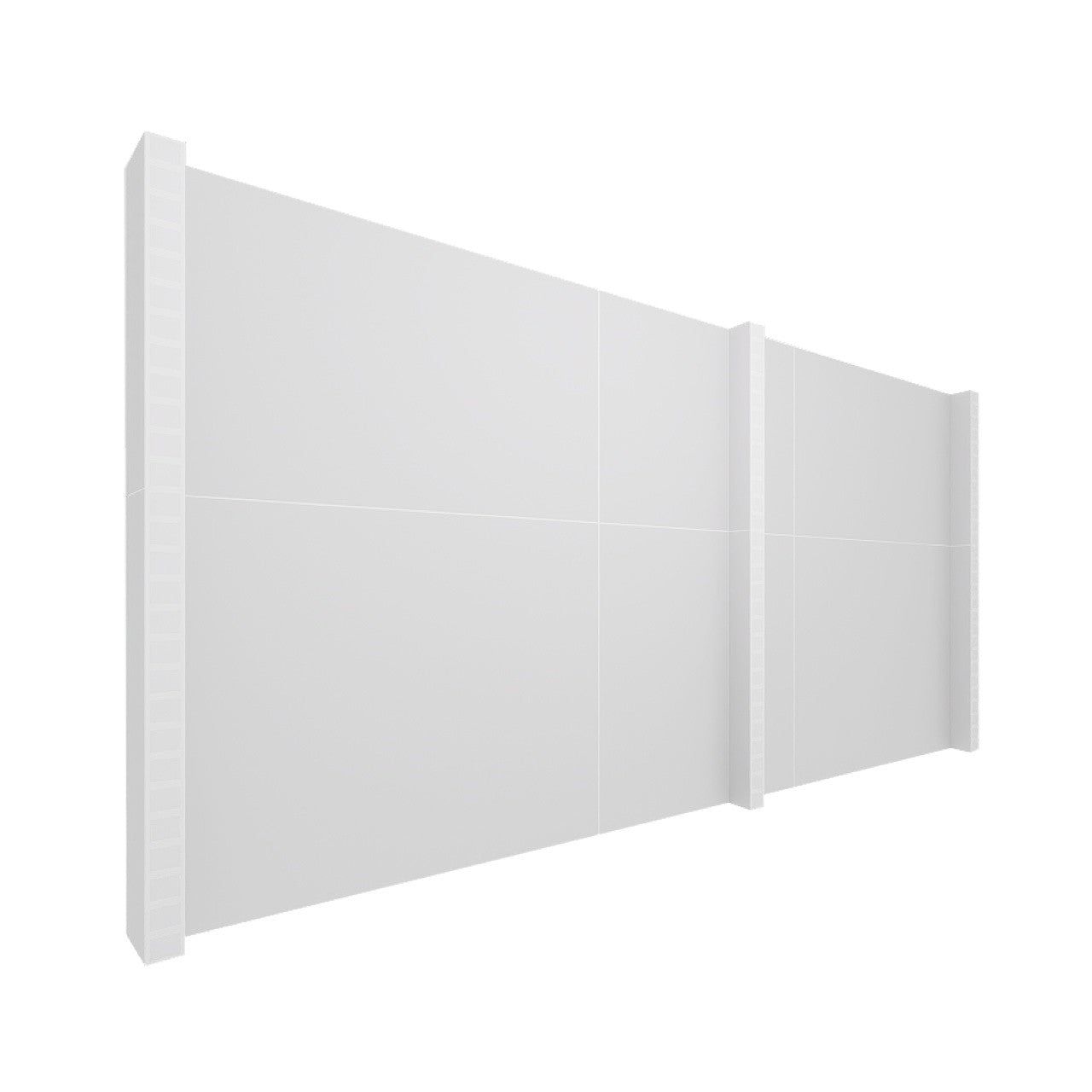 EverPanel® Simple Wall Kit - White Trim
