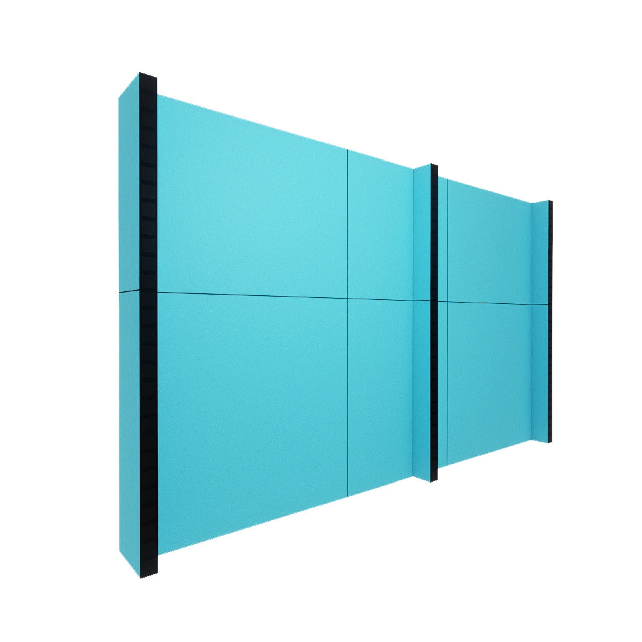 EverPanel® Simple Wall Kit - Black Trim