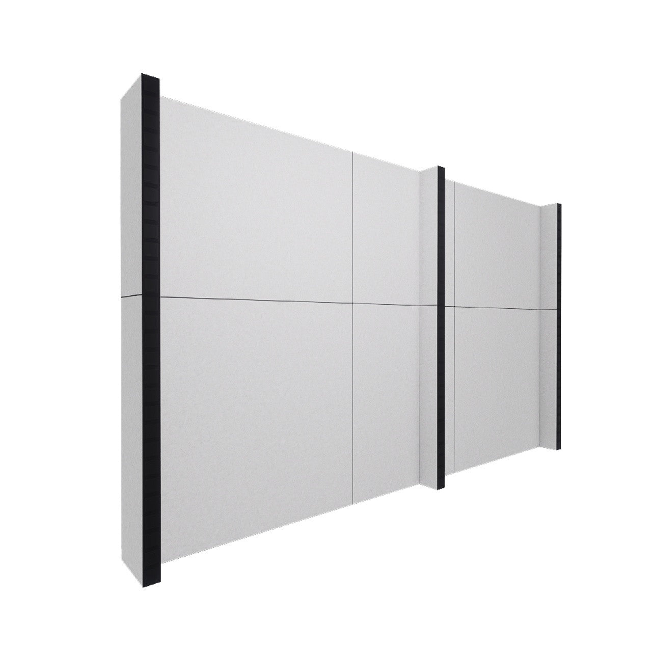 EverPanel® Simple Wall Kit - Black Trim
