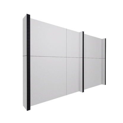 EverPanel® Simple Wall Kit - Black Trim