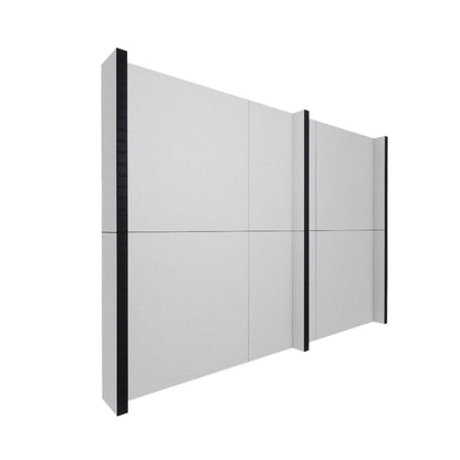 EverPanel® Simple Wall Kit - Black Trim