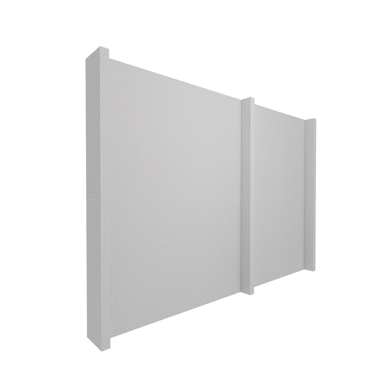 EverPanel® Simple Wall Kit - White Trim
