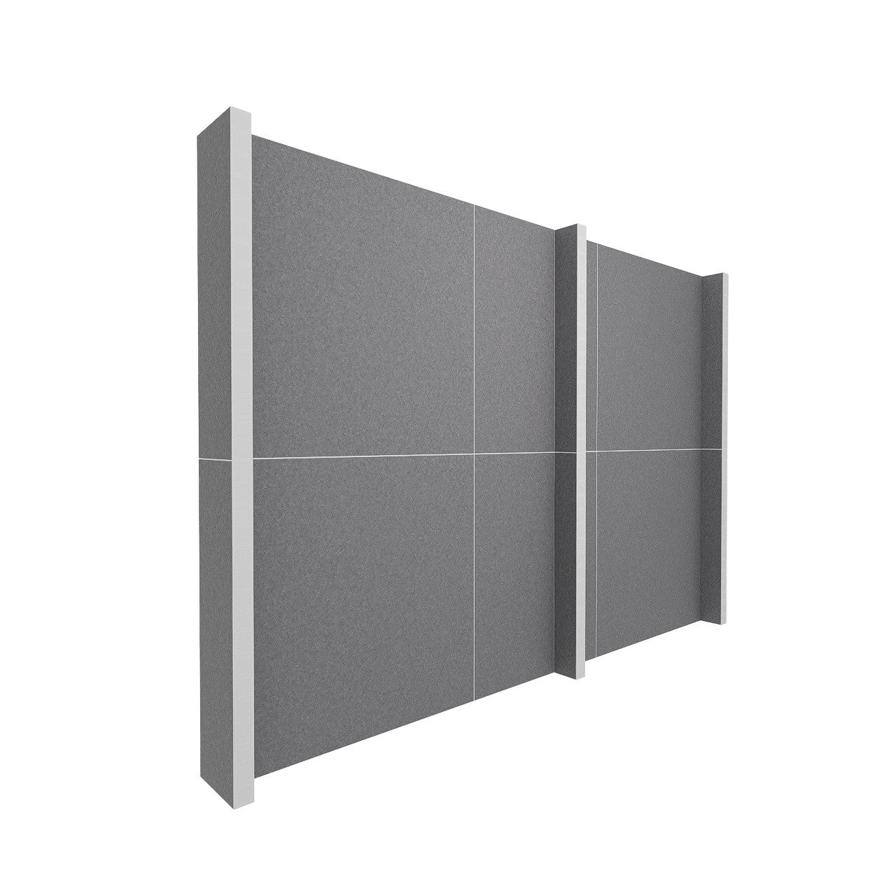 EverPanel® Simple Wall Kit - White Trim
