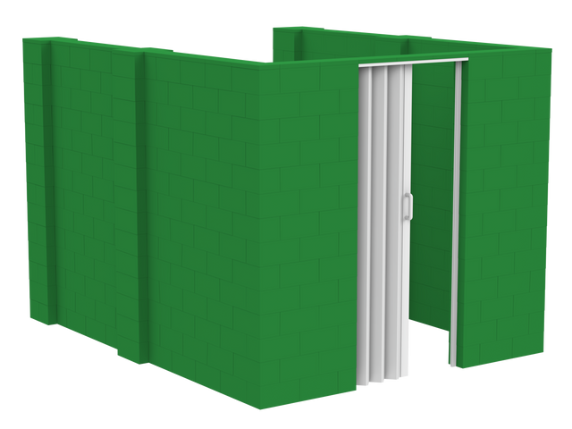 EverBlock® U-Shaped Room