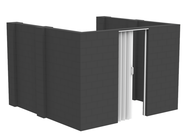 EverBlock® U-Shaped Room