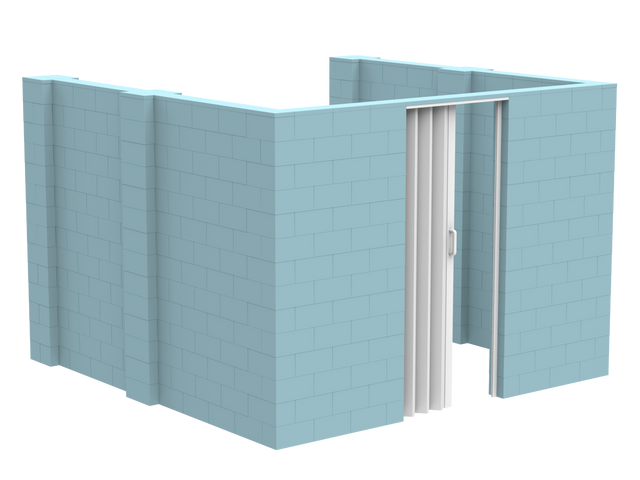 EverBlock® U-Shaped Room