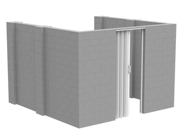 EverBlock® U-Shaped Room