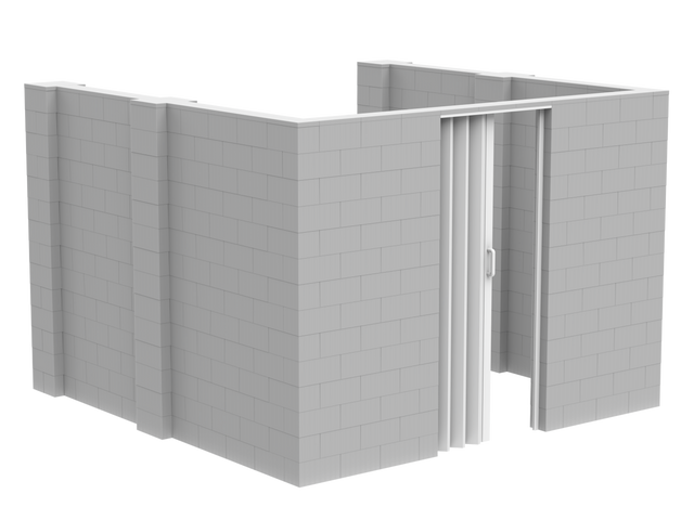 EverBlock® U-Shaped Room