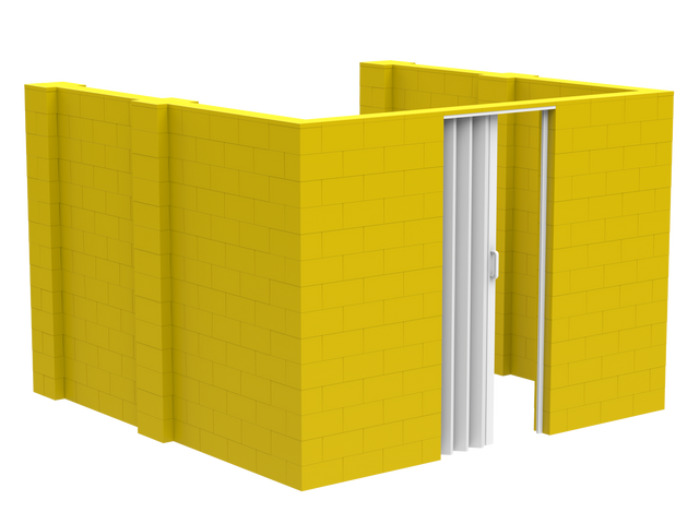 EverBlock® U-Shaped Room