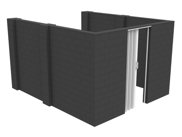 EverBlock® U-Shaped Room
