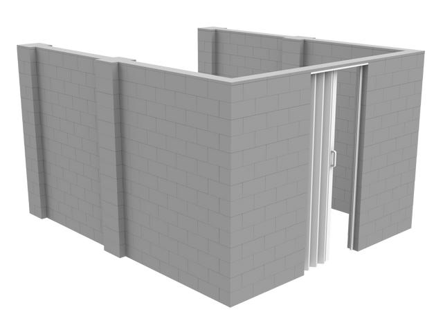 EverBlock® U-Shaped Room