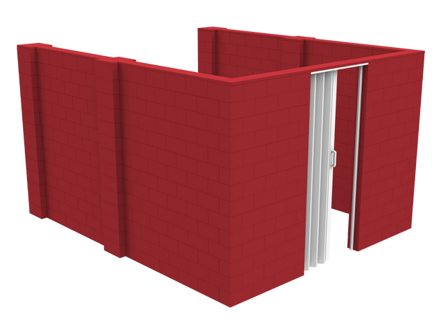 EverBlock® U-Shaped Room