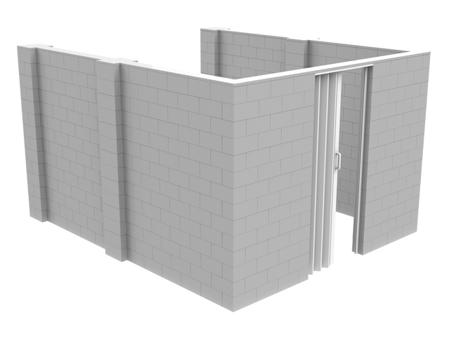 EverBlock® U-Shaped Room