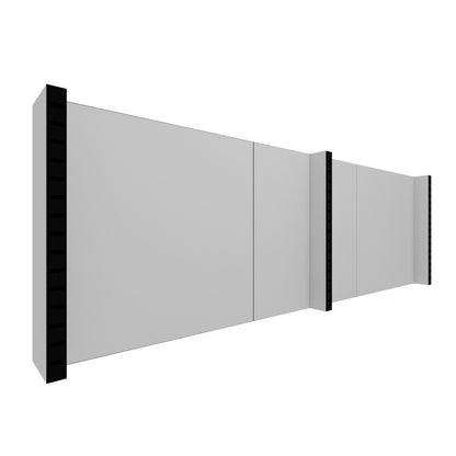 EverPanel® Simple Wall Kit - Black Trim