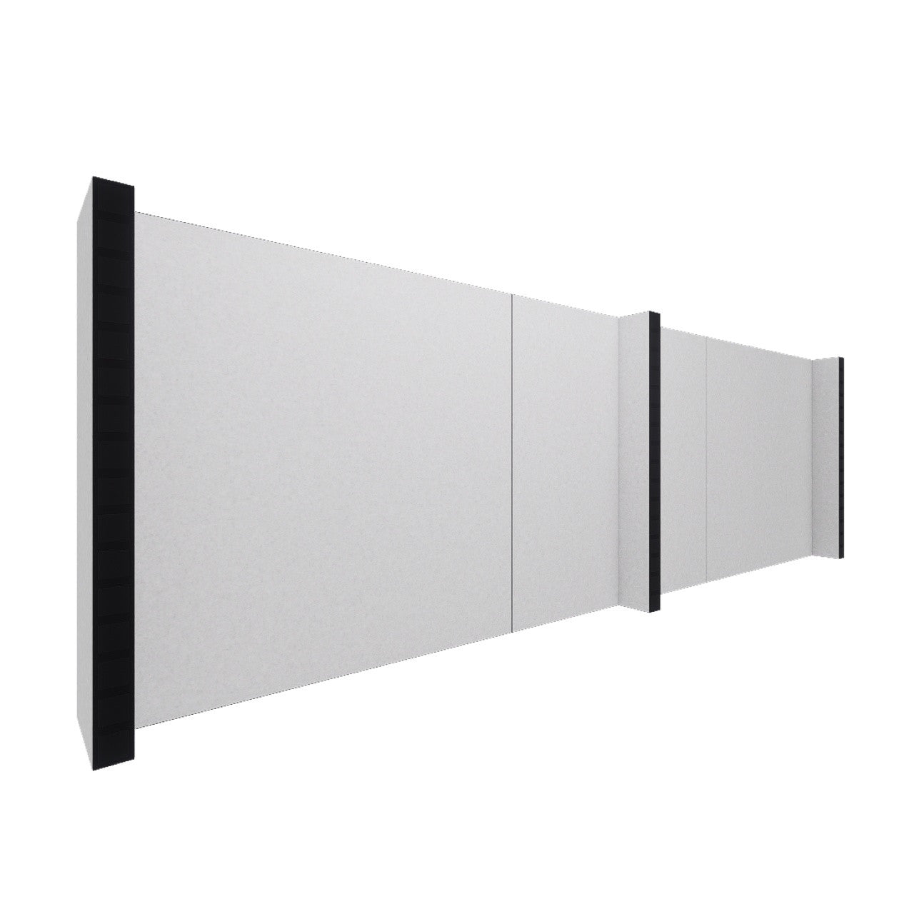 EverPanel® Simple Wall Kit - Black Trim