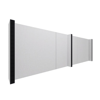 EverPanel® Simple Wall Kit - Black Trim