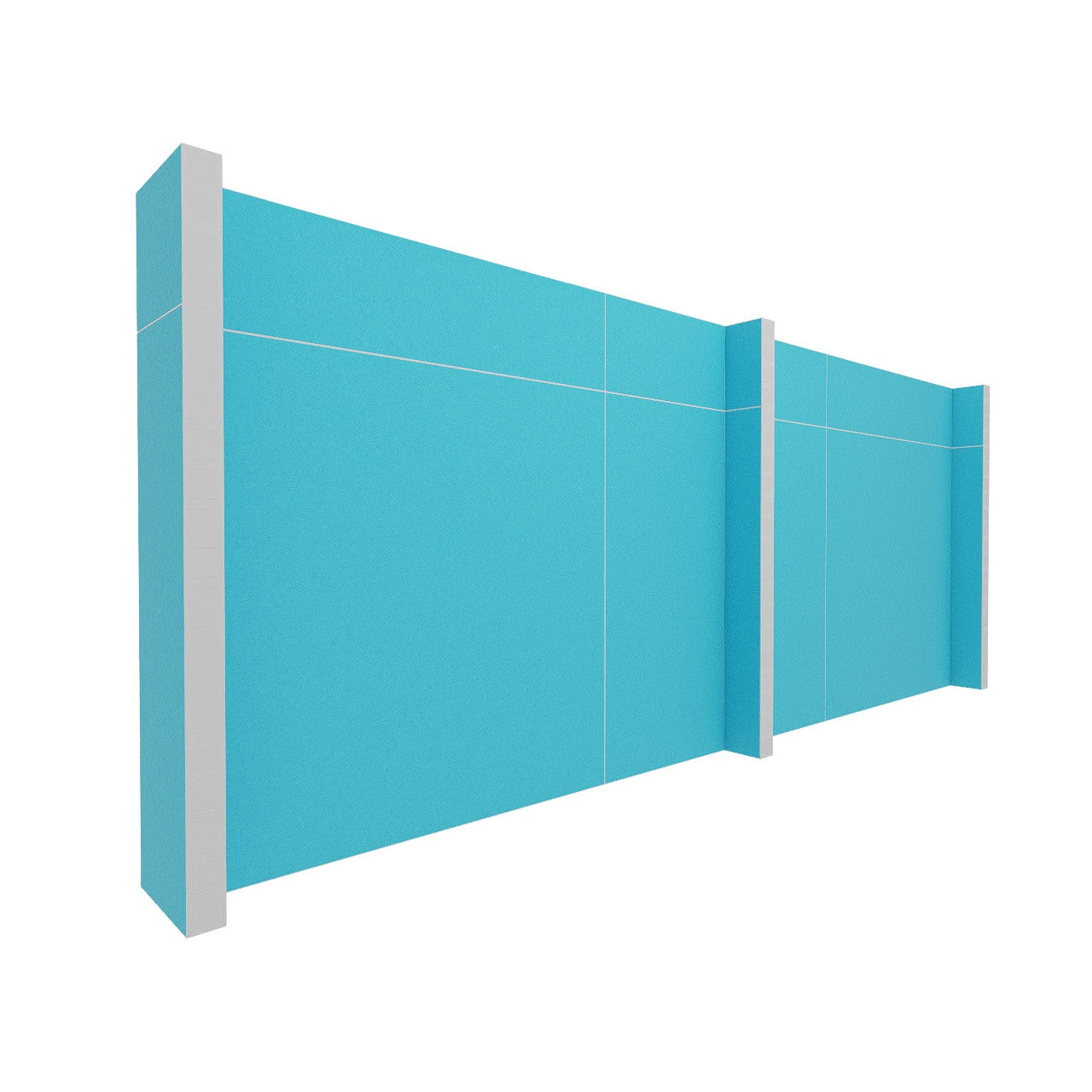 EverPanel® Simple Wall Kit - White Trim