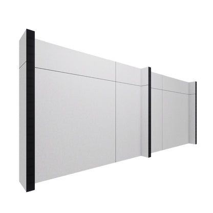 EverPanel® Simple Wall Kit - Black Trim