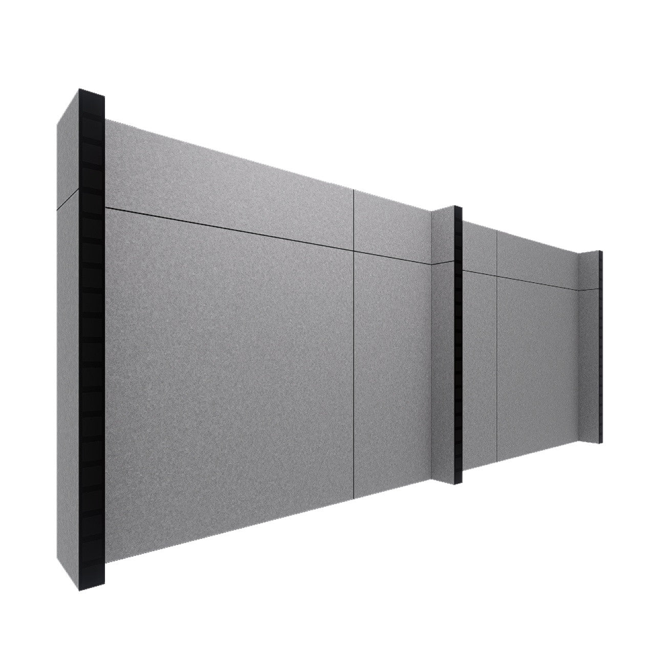 EverPanel® Simple Wall Kit - Black Trim