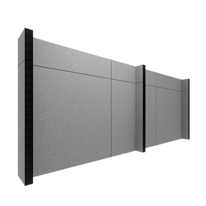 EverPanel® Simple Wall Kit - Black Trim