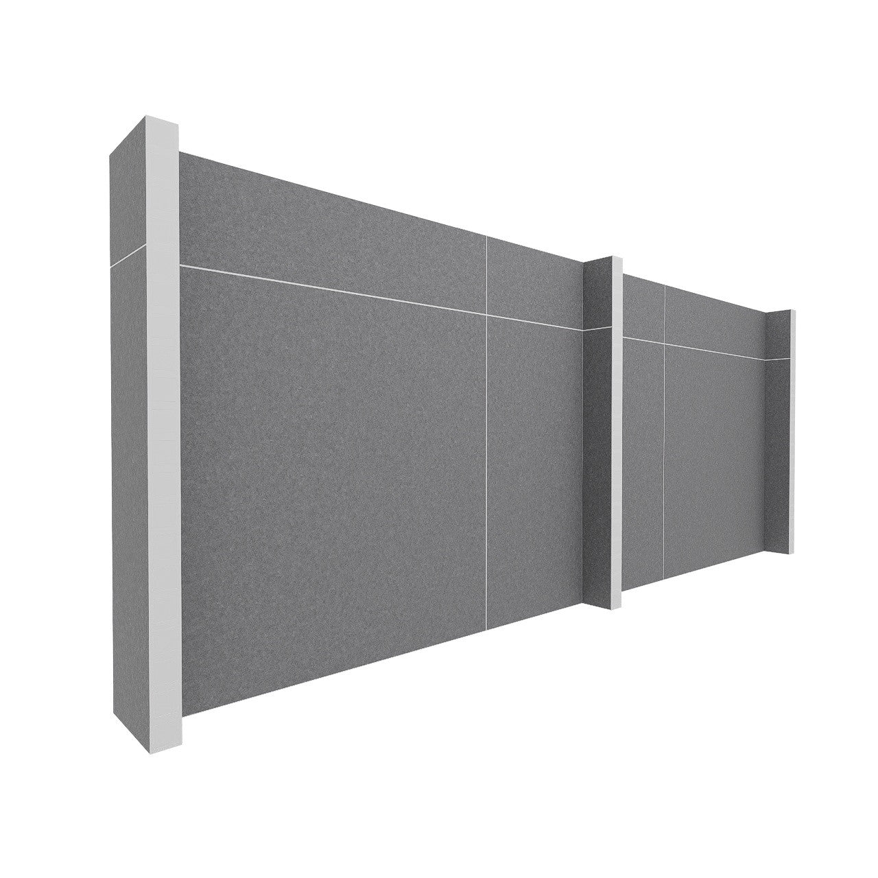 EverPanel® Simple Wall Kit - White Trim