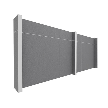 EverPanel® Simple Wall Kit - White Trim