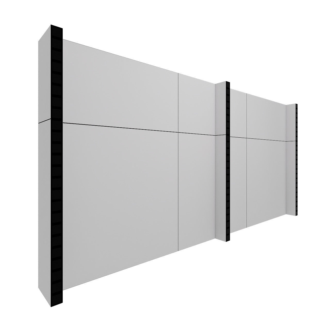 EverPanel® Simple Wall Kit - Black Trim