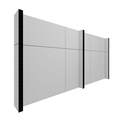 EverPanel® Simple Wall Kit - Black Trim