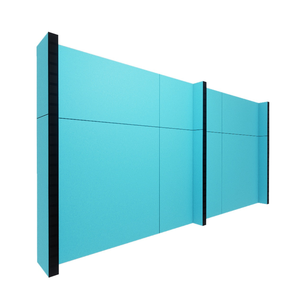 EverPanel® Simple Wall Kit - Black Trim