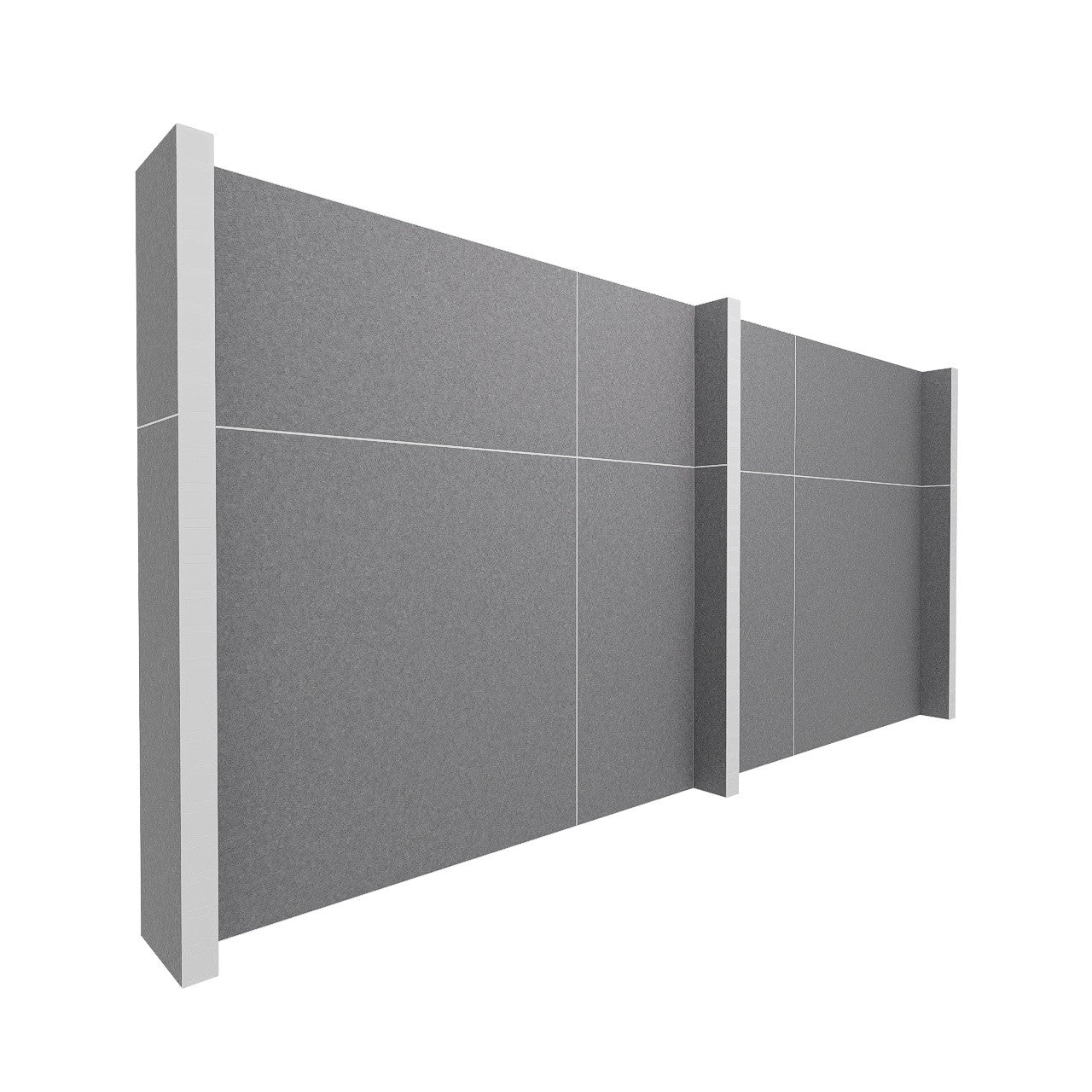 EverPanel® Simple Wall Kit - White Trim