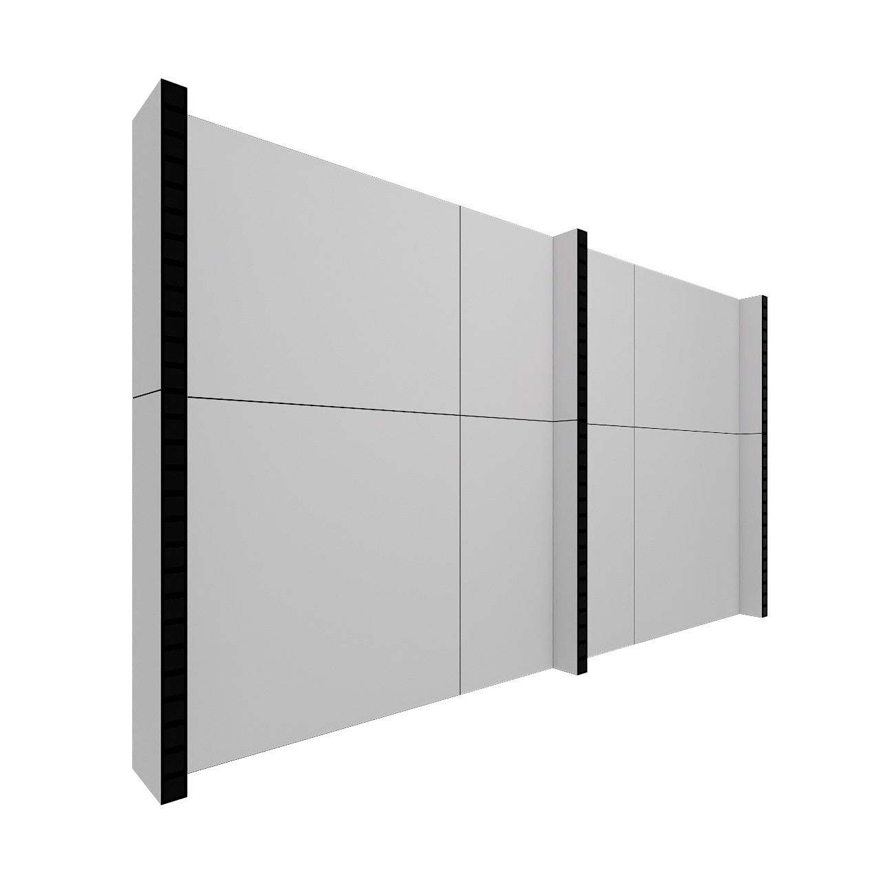 EverPanel® Simple Wall Kit - Black Trim