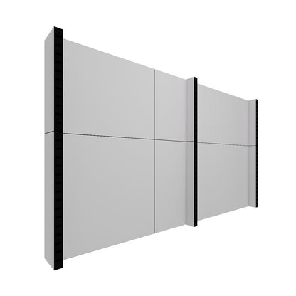 EverPanel® Simple Wall Kit - Black Trim
