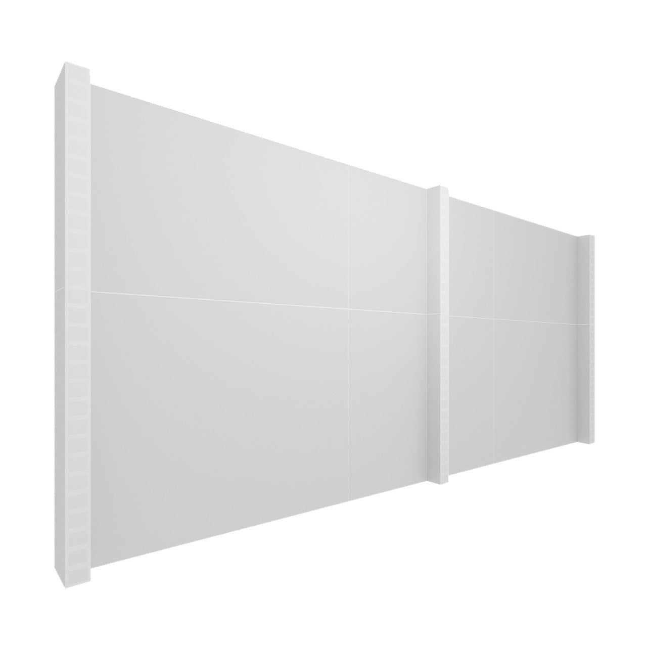 EverPanel® Simple Wall Kit - White Trim