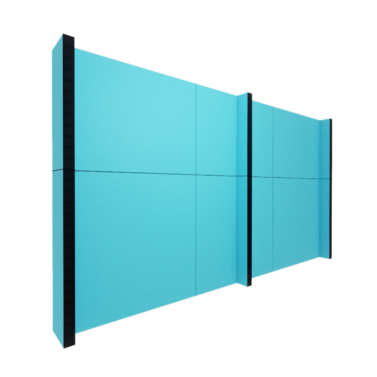 EverPanel® Simple Wall Kit - Black Trim