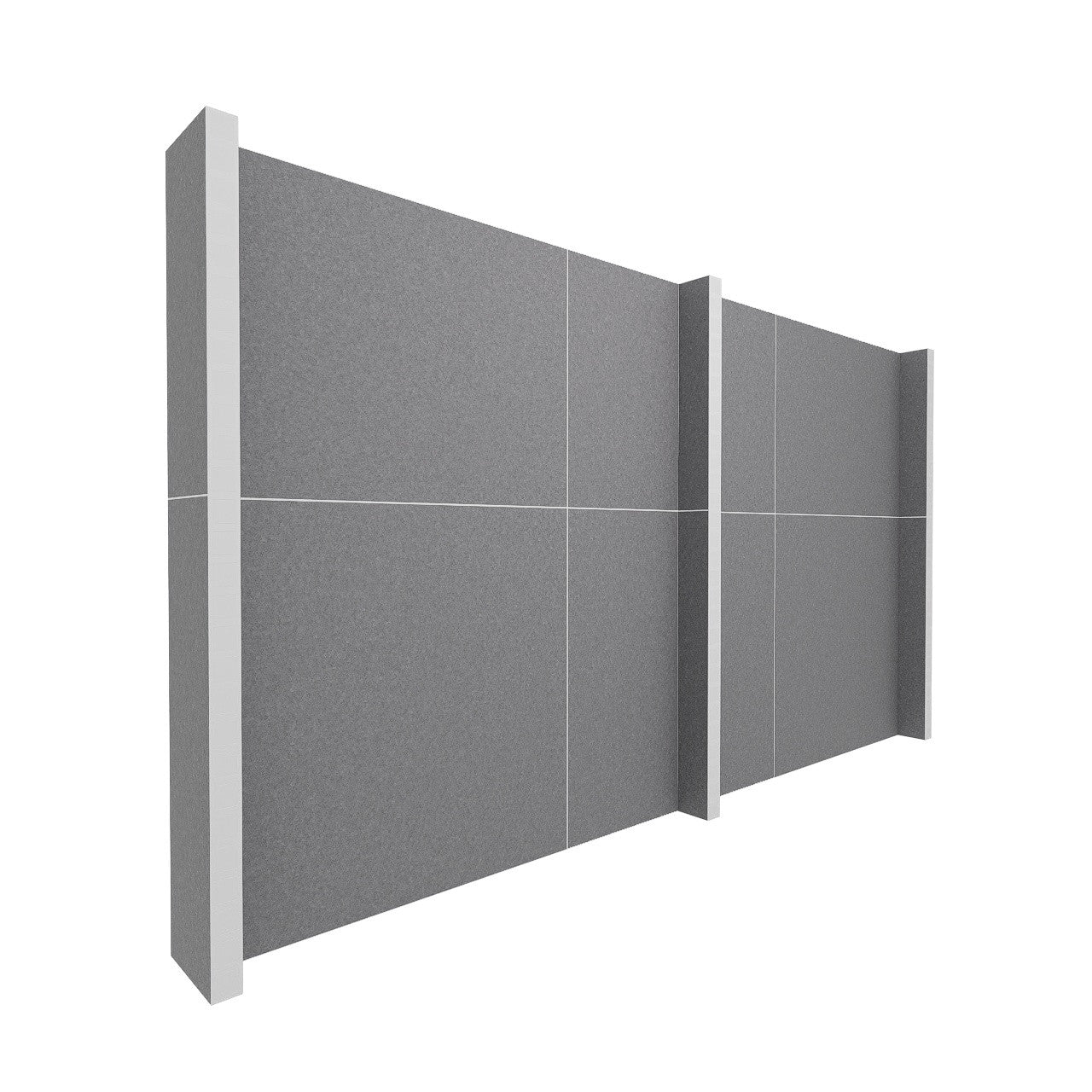 EverPanel® Simple Wall Kit - White Trim