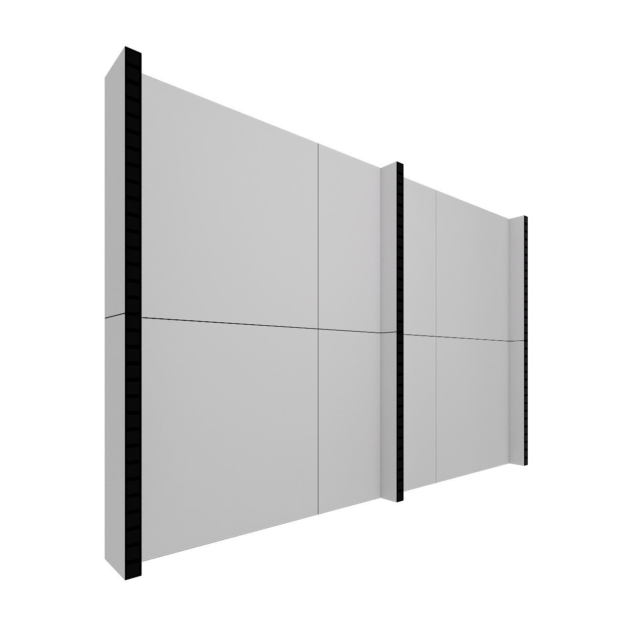 EverPanel® Simple Wall Kit - Black Trim