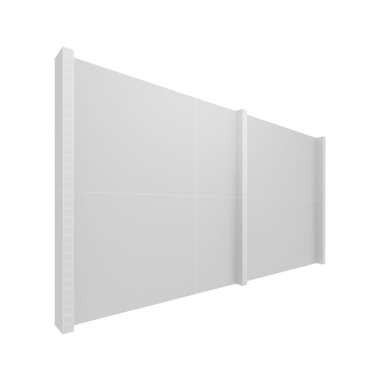 EverPanel® Simple Wall Kit - White Trim