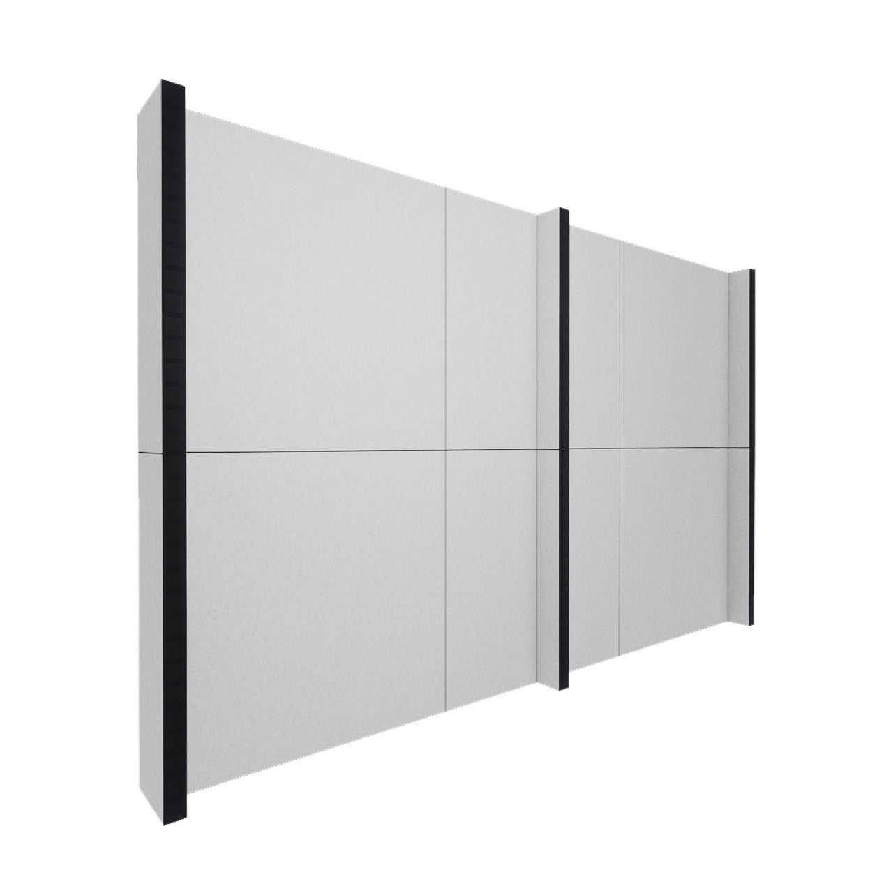 EverPanel® Simple Wall Kit - Black Trim