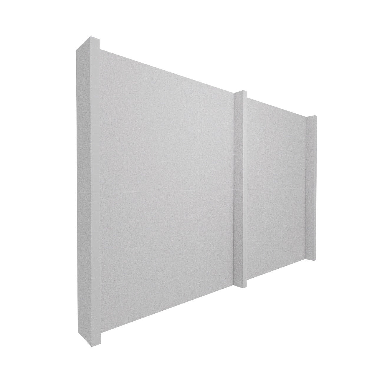 EverPanel® Simple Wall Kit - White Trim