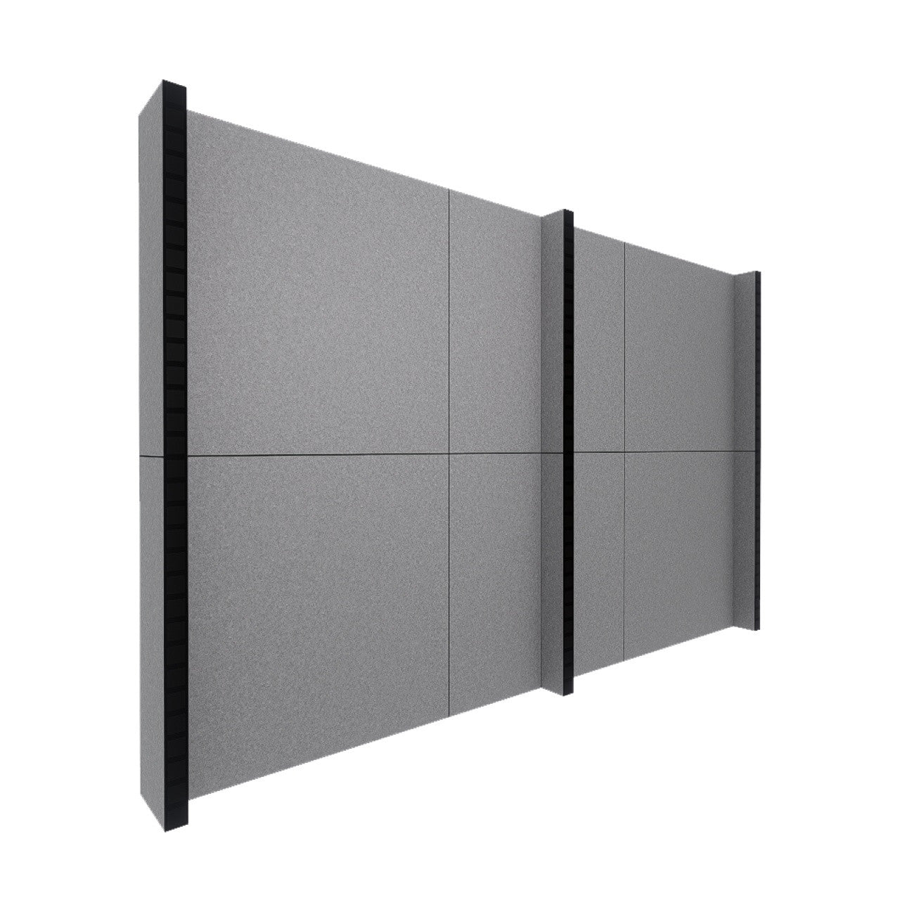 EverPanel® Simple Wall Kit - Black Trim