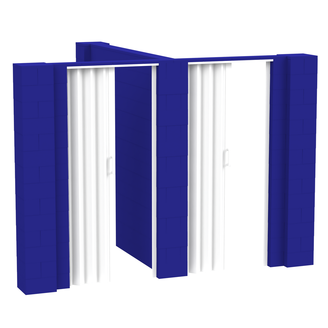 EverBlock® T-Shaped Wall Kit With Doors