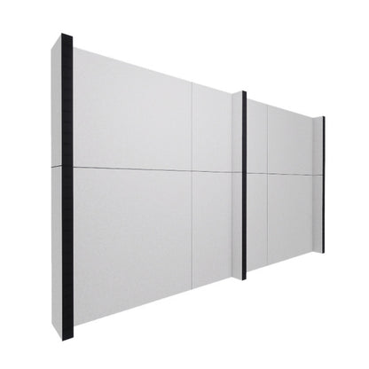 EverPanel® Simple Wall Kit - Black Trim